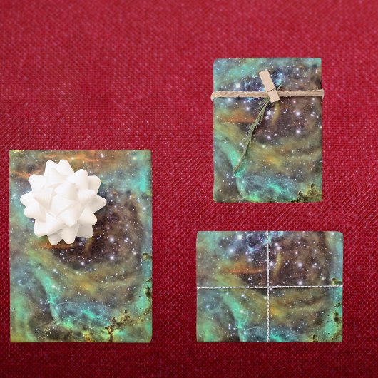 Rosette Nebula Geschenkpapier Set
