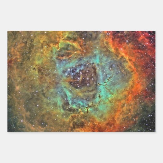 Rosette Nebula Geschenkpapier Set (Vorderseite 3)