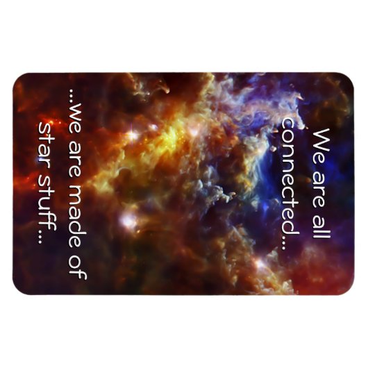 Rosette-Nebula-Kinderzimmer Magnet (Horizontal)
