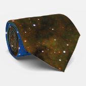 Rosette Nebula - Neck Tie Krawatte (Gerollt)