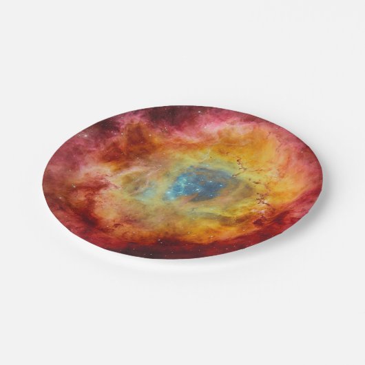 Rosette Nebula Pappteller (Schrägansicht)