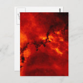 Rosette Nebula Postkarte (Vorne/Hinten)