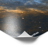 Rosette Nebula von Astrophotograf Eric Dreher Fotodruck (Ecke)