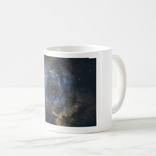 Rosette Nebula von Astrophotograf Eric Dreher Kaffeetasse (VorderseiteRechts)