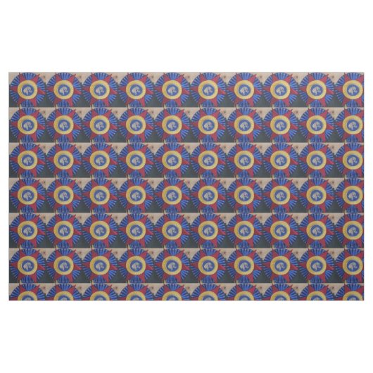 Rosette Stoff (Fat Quarter (45,7 x 55,9 cm))