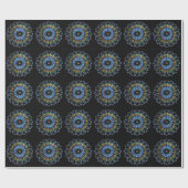 Rosette Straßburger Münster Geschenkpapier (Flach)