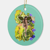 Rosette Succulent Besucher Keramik Ornament (Links)