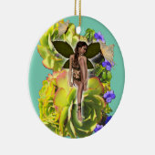 Rosette Succulent Besucher Keramik Ornament (Rechts)