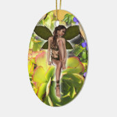 Rosette Succulent Besucher Keramikornament (Links)