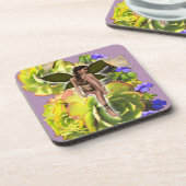 Rosette Succulent Besucher Untersetzer (Linke Seite)