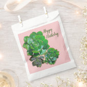Rosette Succulents bevorzugen Bags Geschenktütchen (Ausgeschnitten)