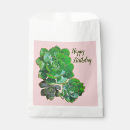Rosette Succulents bevorzugen Bags Geschenktütchen
