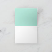 Rosette Succulents Grußkarte Karte (Innenseite)