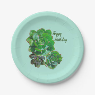 Rosette Succulents Paper Teller