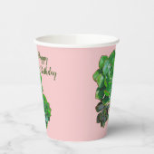 Rosette Succules Paper Cups Pappbecher (Links)