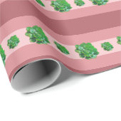 Rosette Succules Wrapping Paper Geschenkpapier (Rolleneckpunkt)