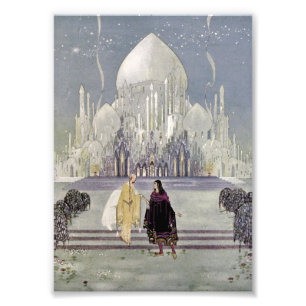 Rosette und Prinz Charmant Fotodruck