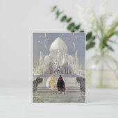 Rosette und Prinz Charmant Postkarte (Stehend Vorderseite)