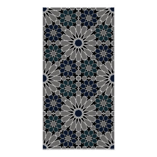 Rosetten marokkanischen Stil 16 und 8 Poster