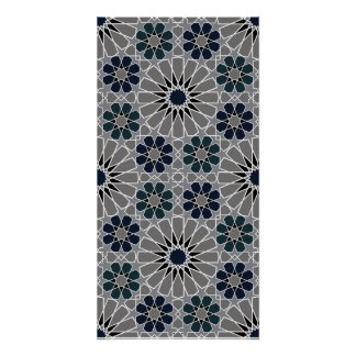 Rosetten marokkanischen Stil 3 der 16 und 8 Poster