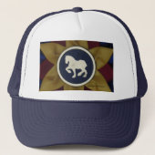 Rosettendecke Truckerkappe (Vorderseite)