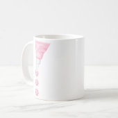 Rosettes Zuckerguss Kaffeetasse (Vorderseite Links)