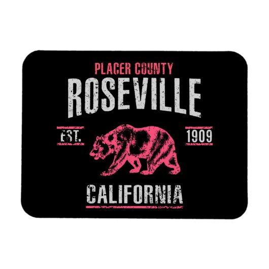 Roseville Magnet (Horizontal)