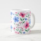  Rosewater Bloom Delight Jumbo-Tasse (Vorderseite Rechts)