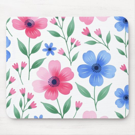 Rosewater Bloom Delight Mousepad (Vorne)