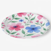  Rosewater Bloom Delight Pappteller (Schrägansicht)
