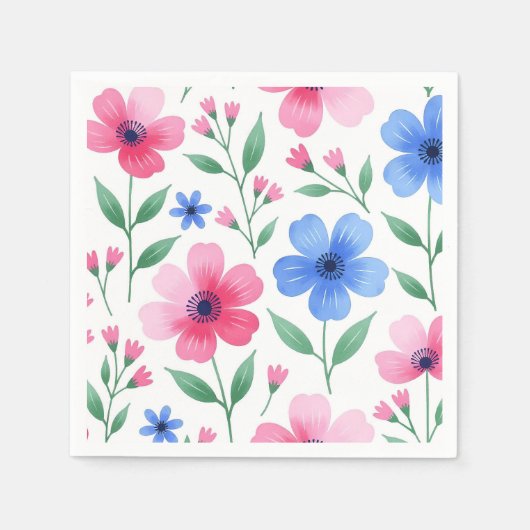 Rosewater Bloom Delight Serviette (Vorderseite)