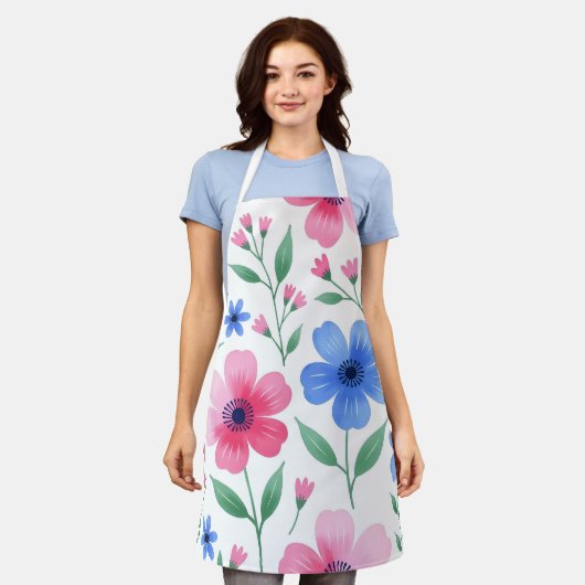 Rosewater Bloom Schürze (Getragen)