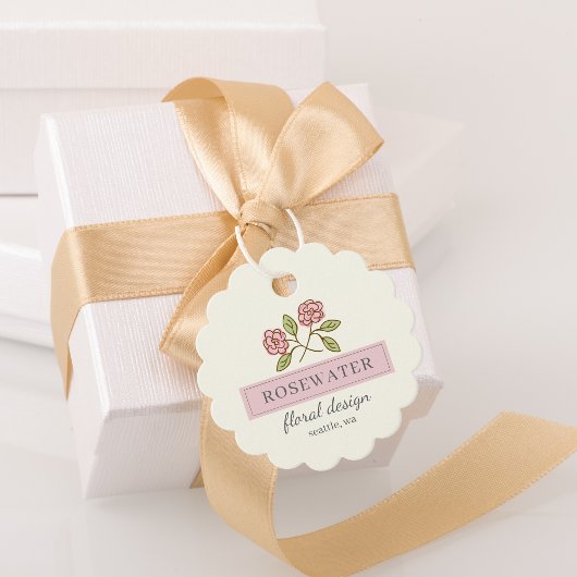 Rosewater Kleinunternehmen Geschenkanhänger