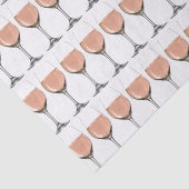 Roséwein-Glas-Seidenpapier Seidenpapier (Detail)