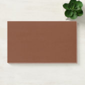 Rosewood Brown Post-it Klebezettel (Büro)