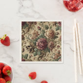 Rosewood Crematory - Gothic Floral Pillow Serviette (Beispiel)