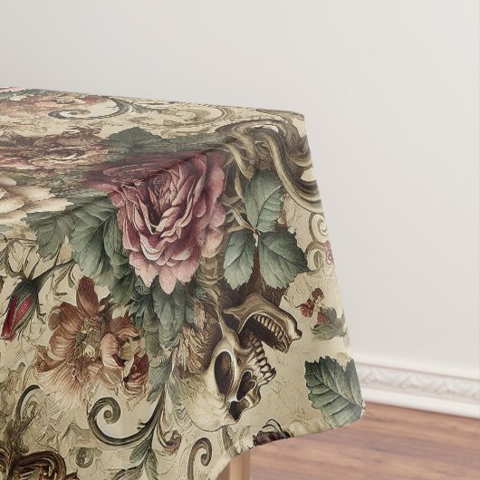 Rosewood-Krematorium – Gothic Large Pattern Tischdecke (Beispiel)