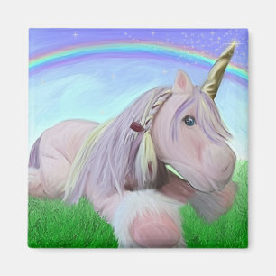 Rosey das Einhorn Magnet