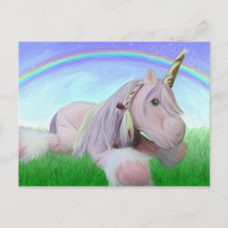 Rosey das Einhorn Postkarte