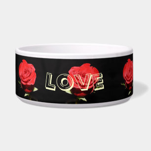 Rosey Dog Bowl Napf