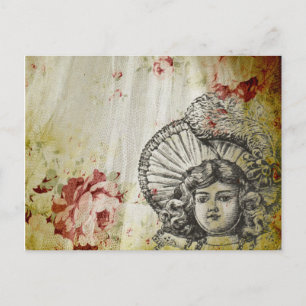 Rosey Dolly Postkarte