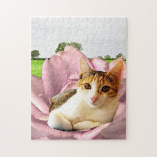 Rosey Kitty Puzzle