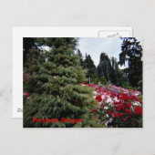 Rosey Landscape Portland, Oregon Postkarte (Vorne/Hinten)