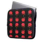 Rosey Laptop Sleeve (Vorderseite Links)