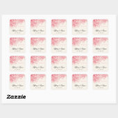 Rosey Pink Light Dusche Liebhaber Sticker (Blatt)