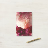 Rosey Quarz Post-it Klebezettel (Auf Schreibtisch)