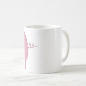 Rosey Schwein Kaffeetasse (VorderseiteRechts)