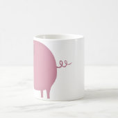 Rosey Schwein Kaffeetasse (Mittel)