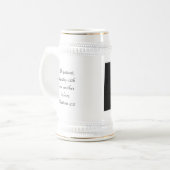 Rosey Stein Bierglas (Vorderseite Links)