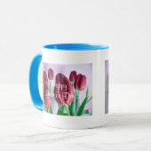 Rosey Tulips II Tasse (Vorderseite Links)